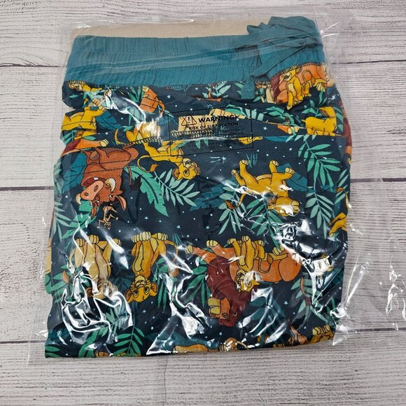 NIB Little Sleepies Disney Simba's Sky Women's Pajama Shorts Size 3XL - Picture 3 of 3